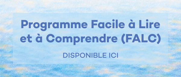 Programme Facile à Lire et à Comprendre